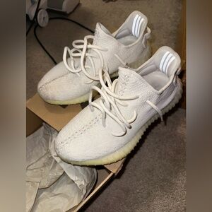 adidas Cream Yeezy Sneakers